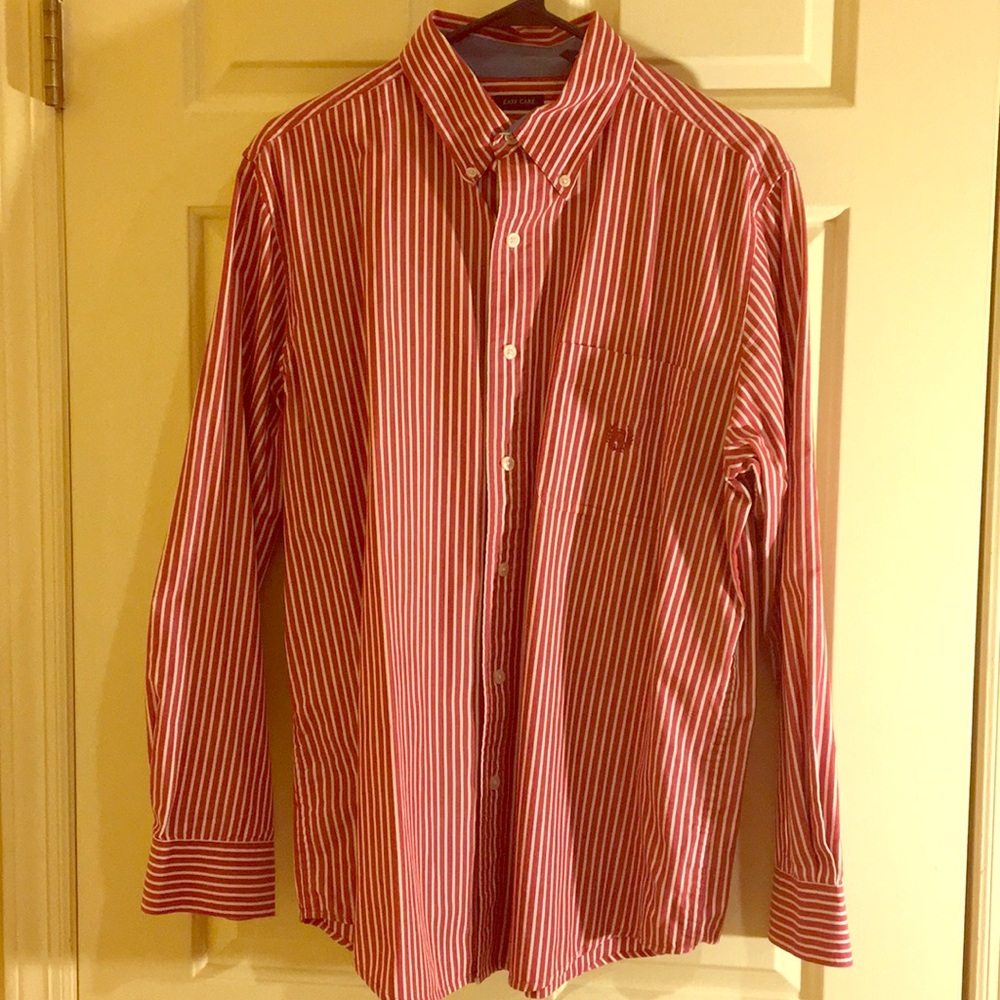 Chaps men’s medium dress shirt easy care